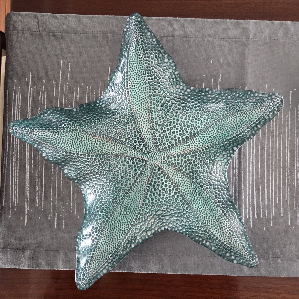 Pier 1 Teal Starfish Accent Decor